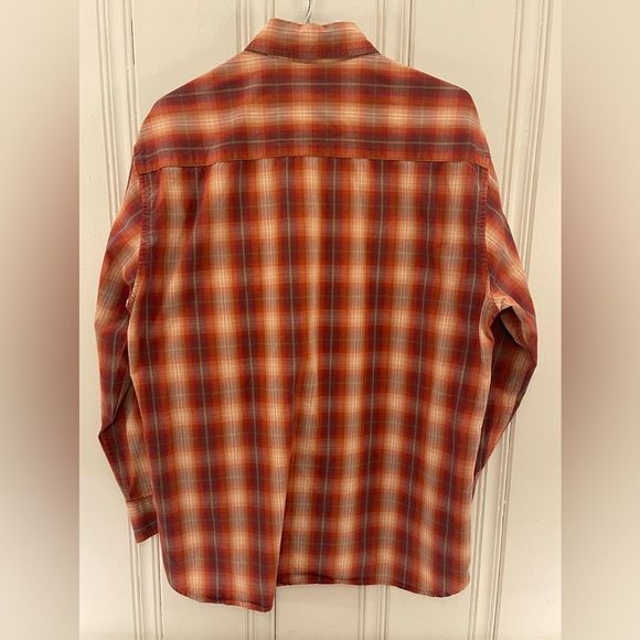 Magellan Sportswear‎ Mens Long Sleeve Button Down Plaid Shirt Size M - Picture 3 of 3